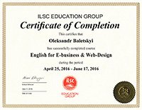 English for E-Business and Web-Design